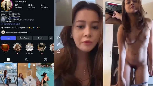 Bokep Indo VCS Ratualfauziah Seleb IG Cantik Bikin Sange