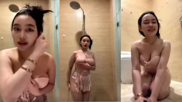 Bokep Indo Keyshit Mandi Sambil Live Tobrut bikin Crot