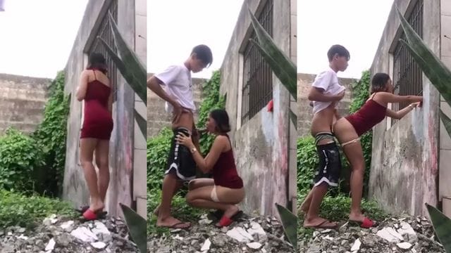 Bokep Indo Nikmatnya Ngentot Dibelakang Rumah